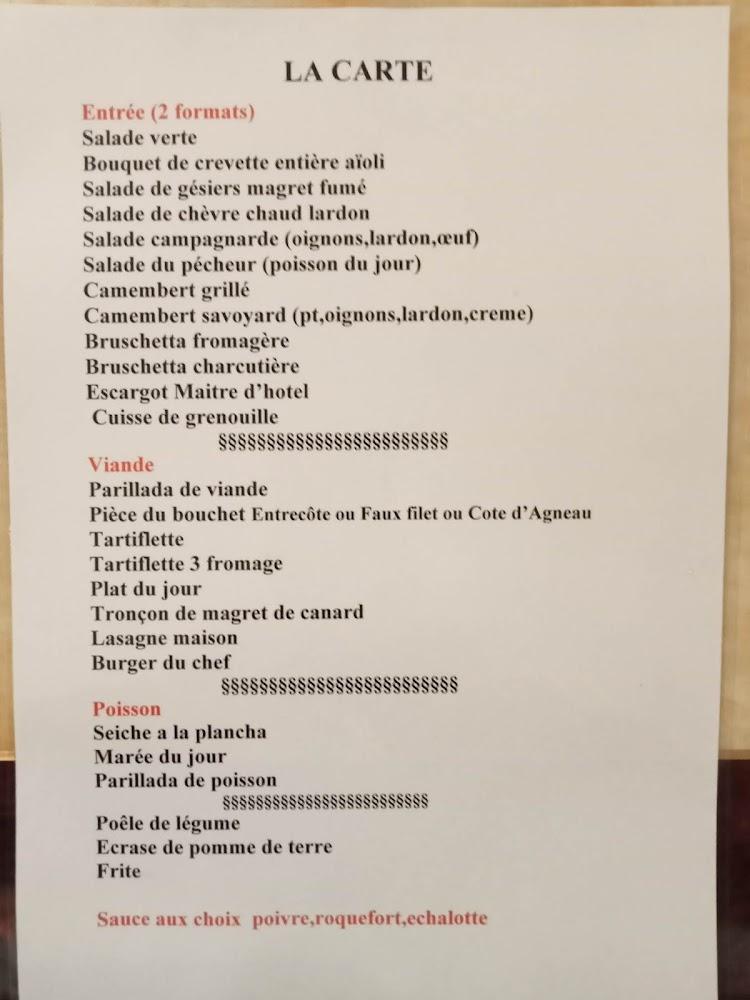 La table du gatinié - Menu Image 1